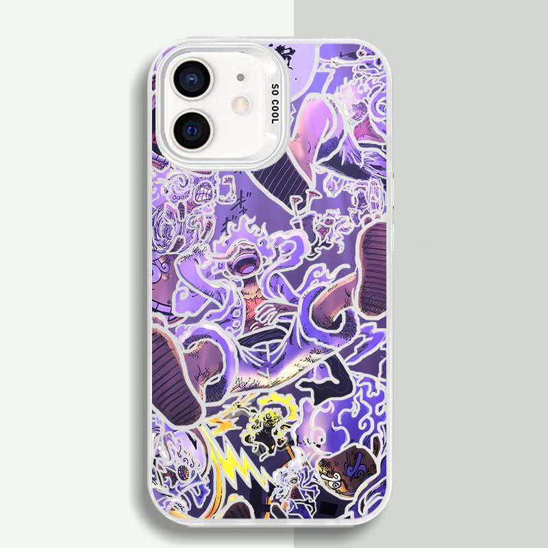 Featuring Luffy, Zoro, Ace, and Shanks One Piece Phone Case