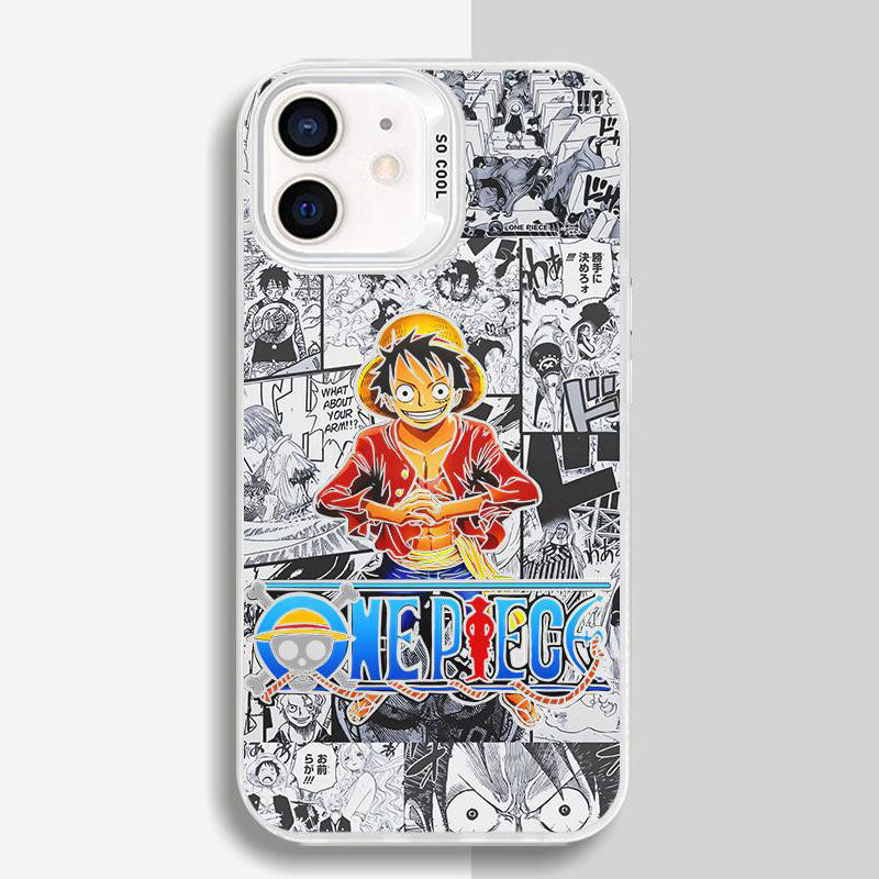 Featuring Luffy, Zoro, Ace, and Shanks One Piece Phone Case