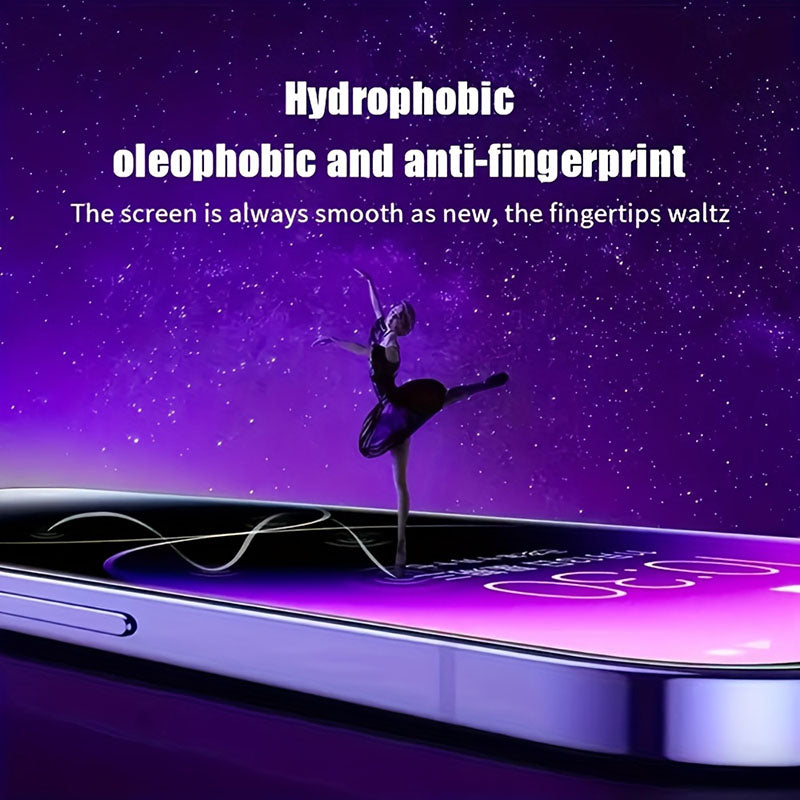 Privacy Screen Protector Anti Spy Tempered Glass for iPhone Samsung Android