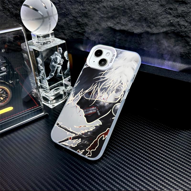 Tokyo Ghoul Ken Kaneki Touka Kirishima Rize Kamishiro Anime Phone Case